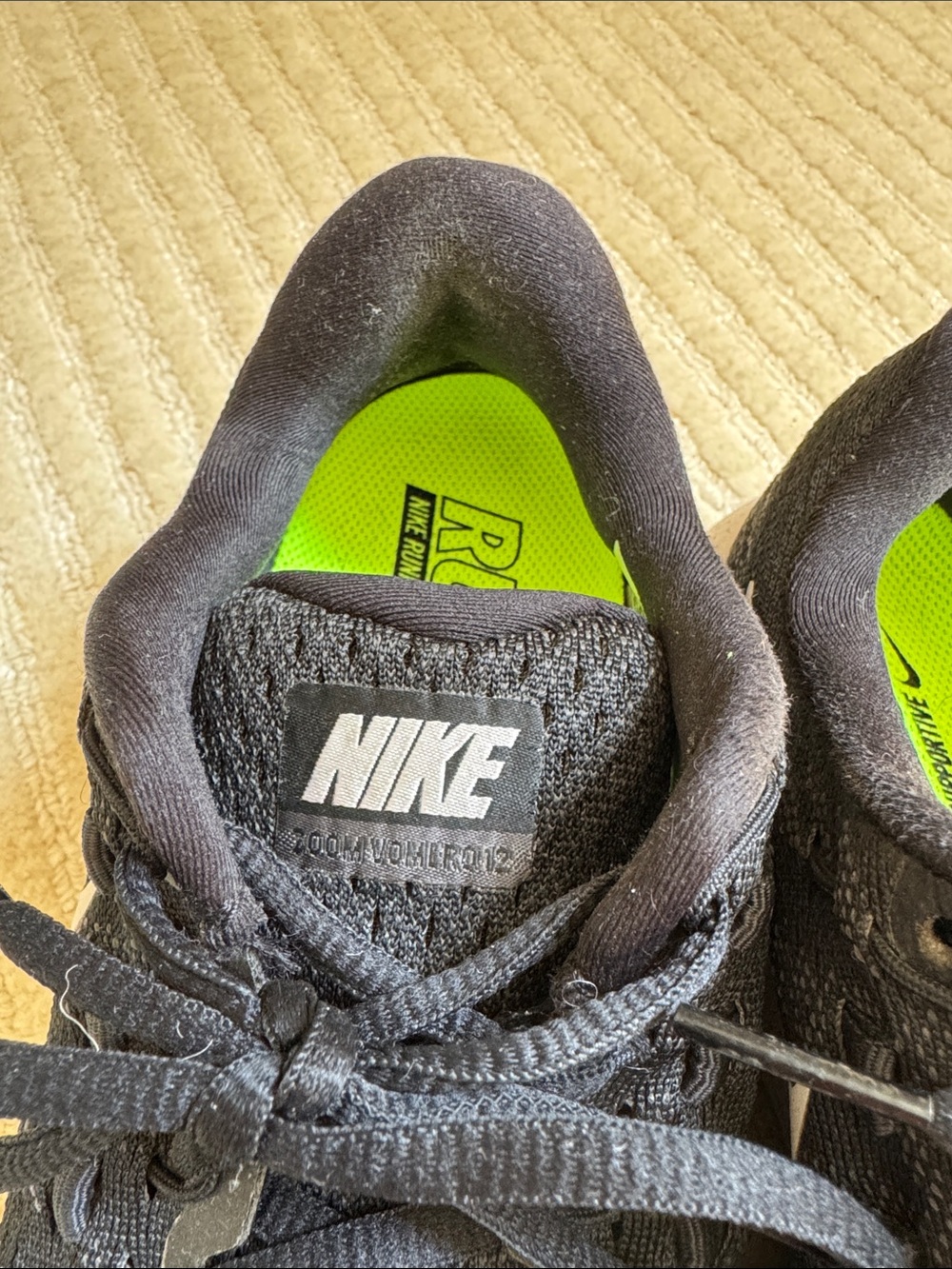 Nike Vomero 12 Sneakers, Used W 6.5 w/out box - Picture 7 of 10